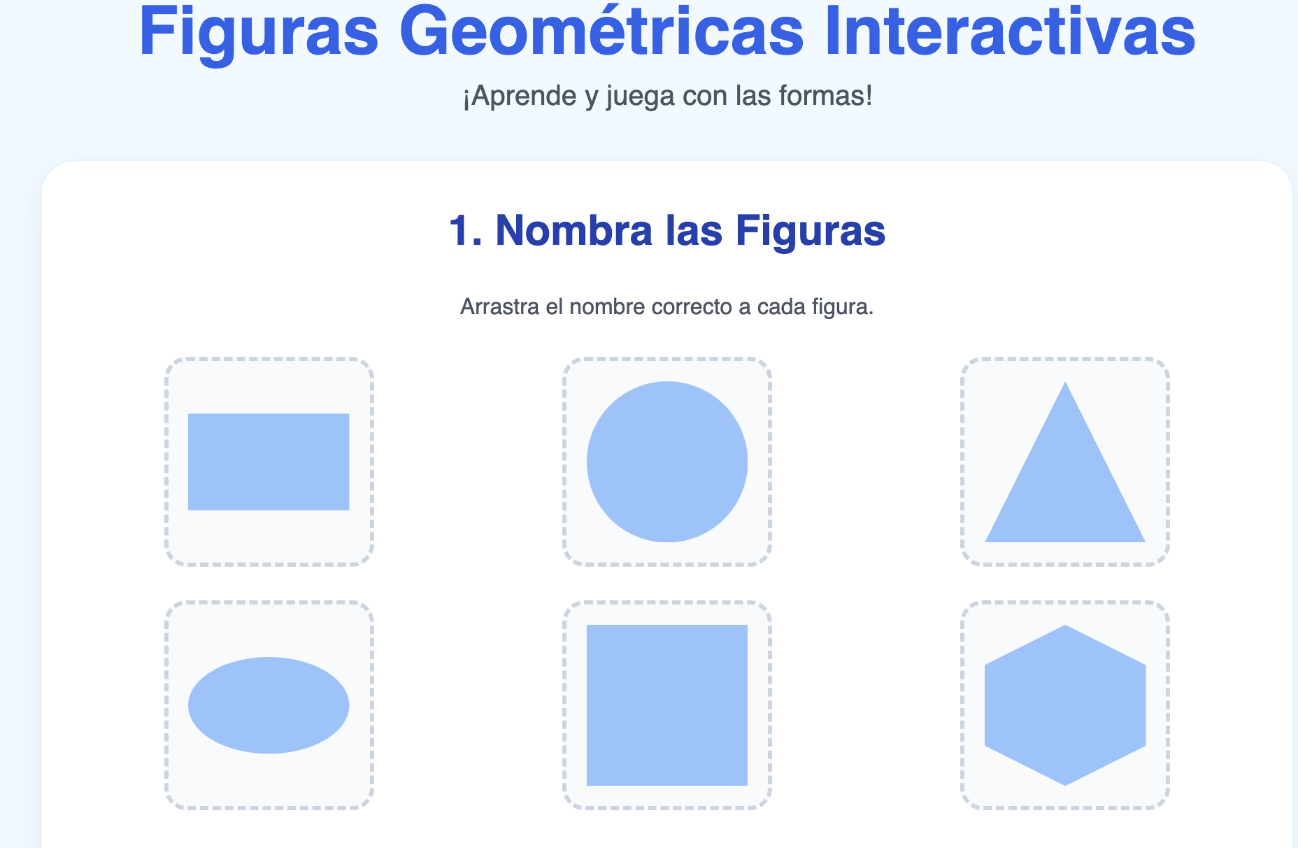 Fracciones con área sombreada