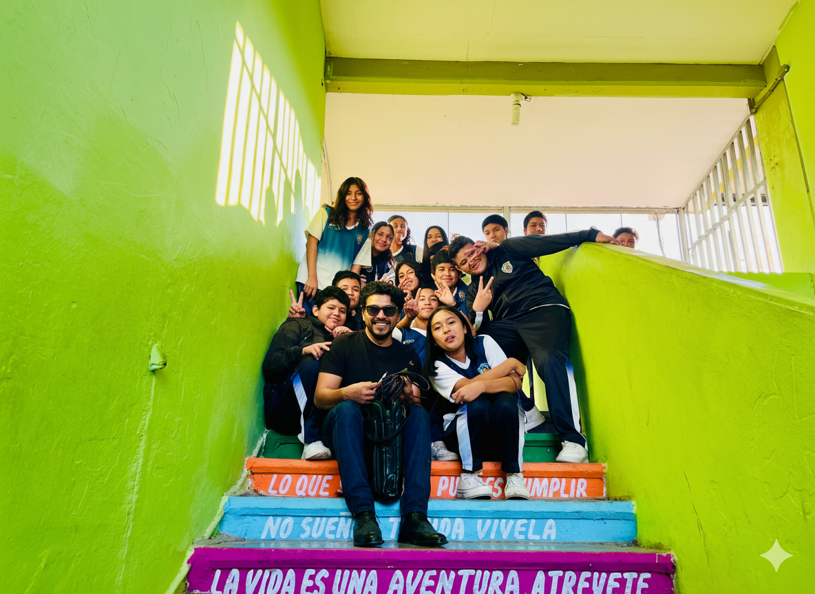 Proyecto educativo con estudiantes
