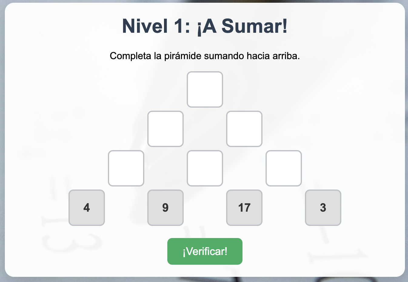 Expresiones numéricas